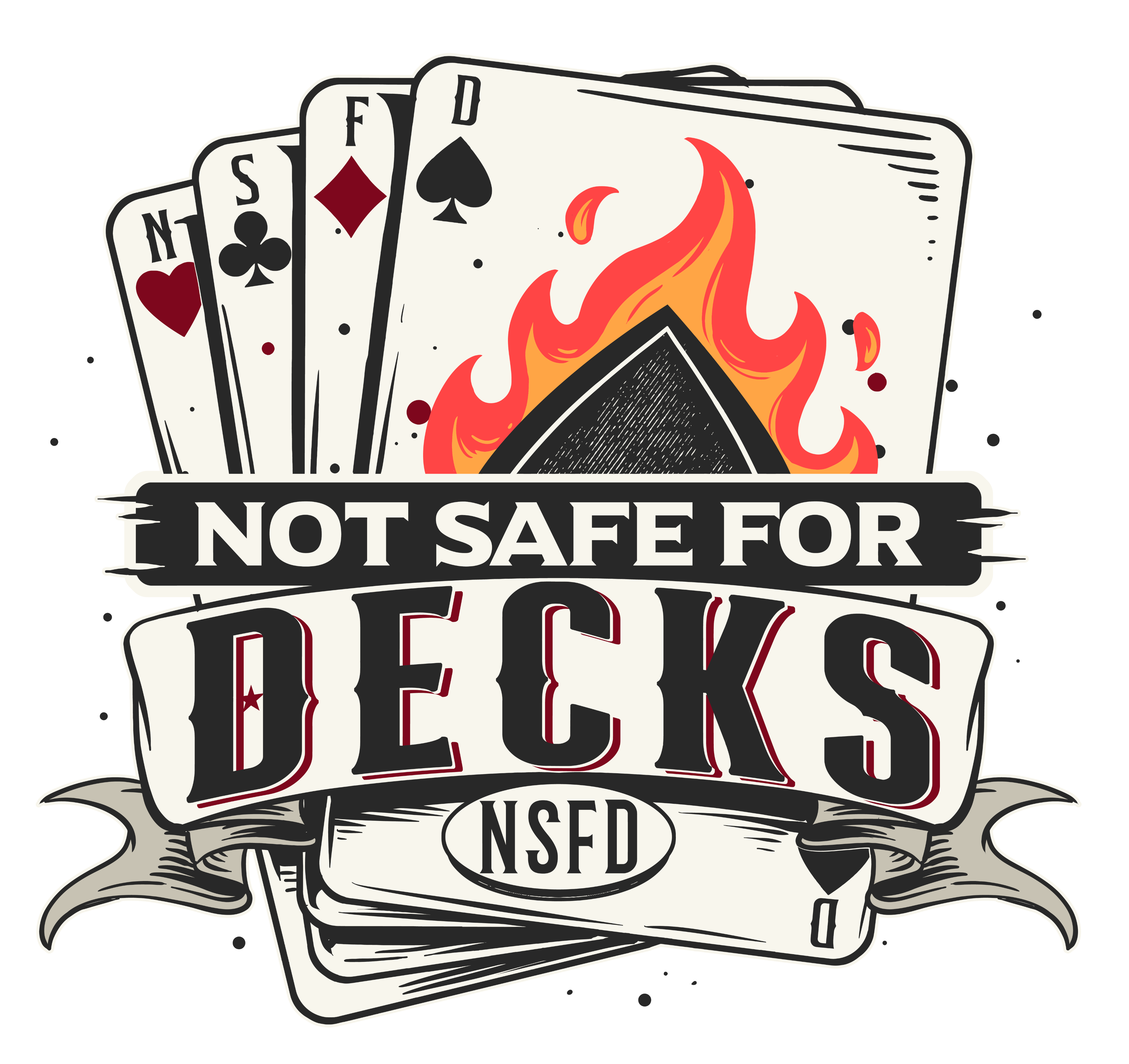 Not Safe For Decks Logo