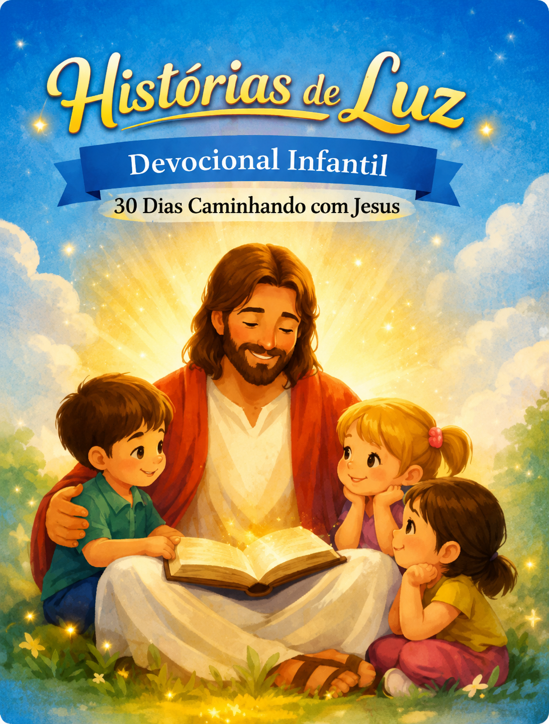 Histórias de Luz - Devocional Infantil 30 Dias Caminhando com Jesus