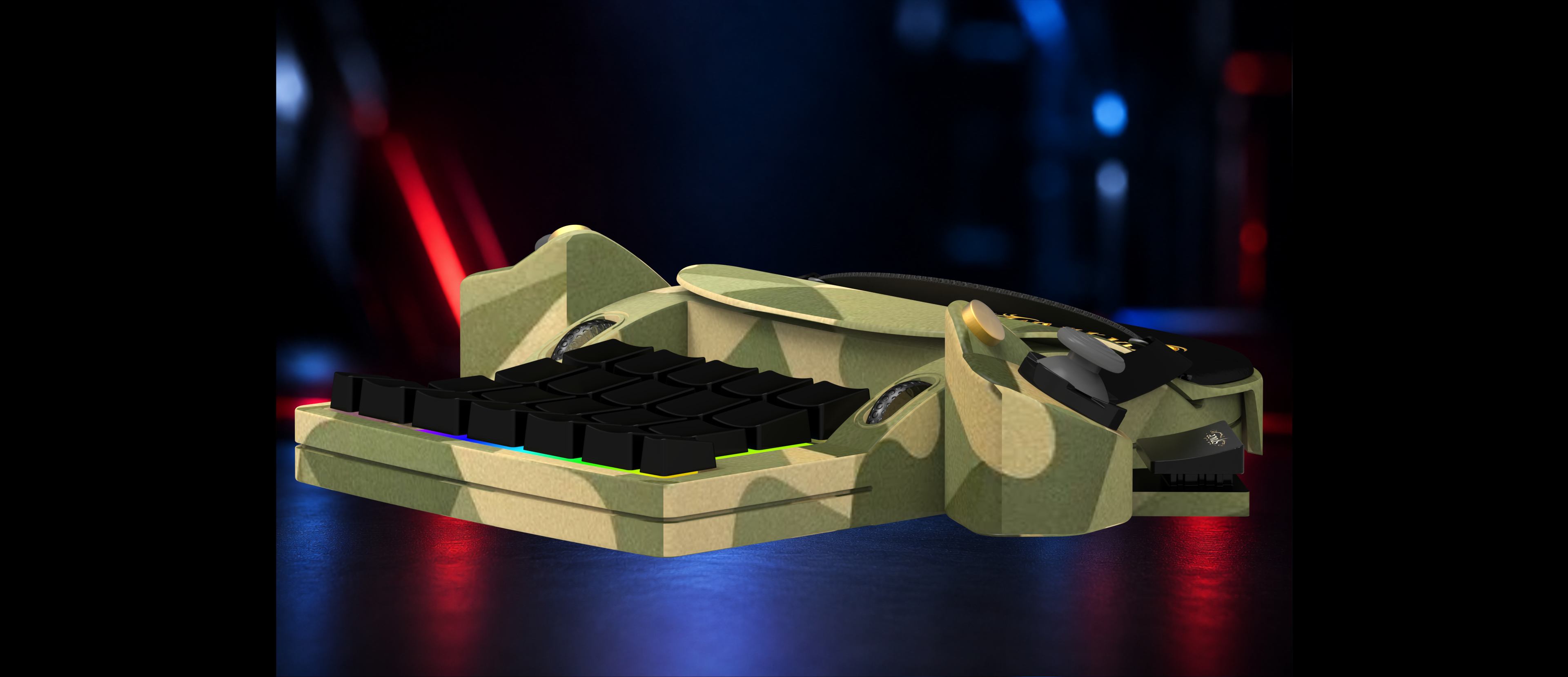 ERCHAM MK1 - Digital Camo Side View