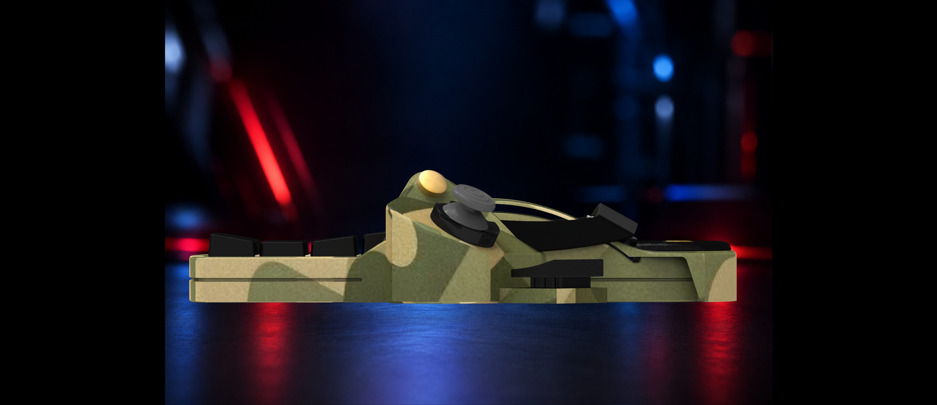 Digital Camo - Side Profile