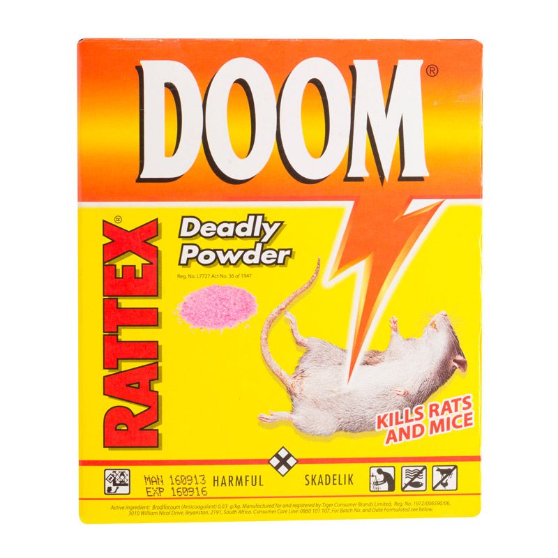 Doom Rattex Deadly Powder 100g