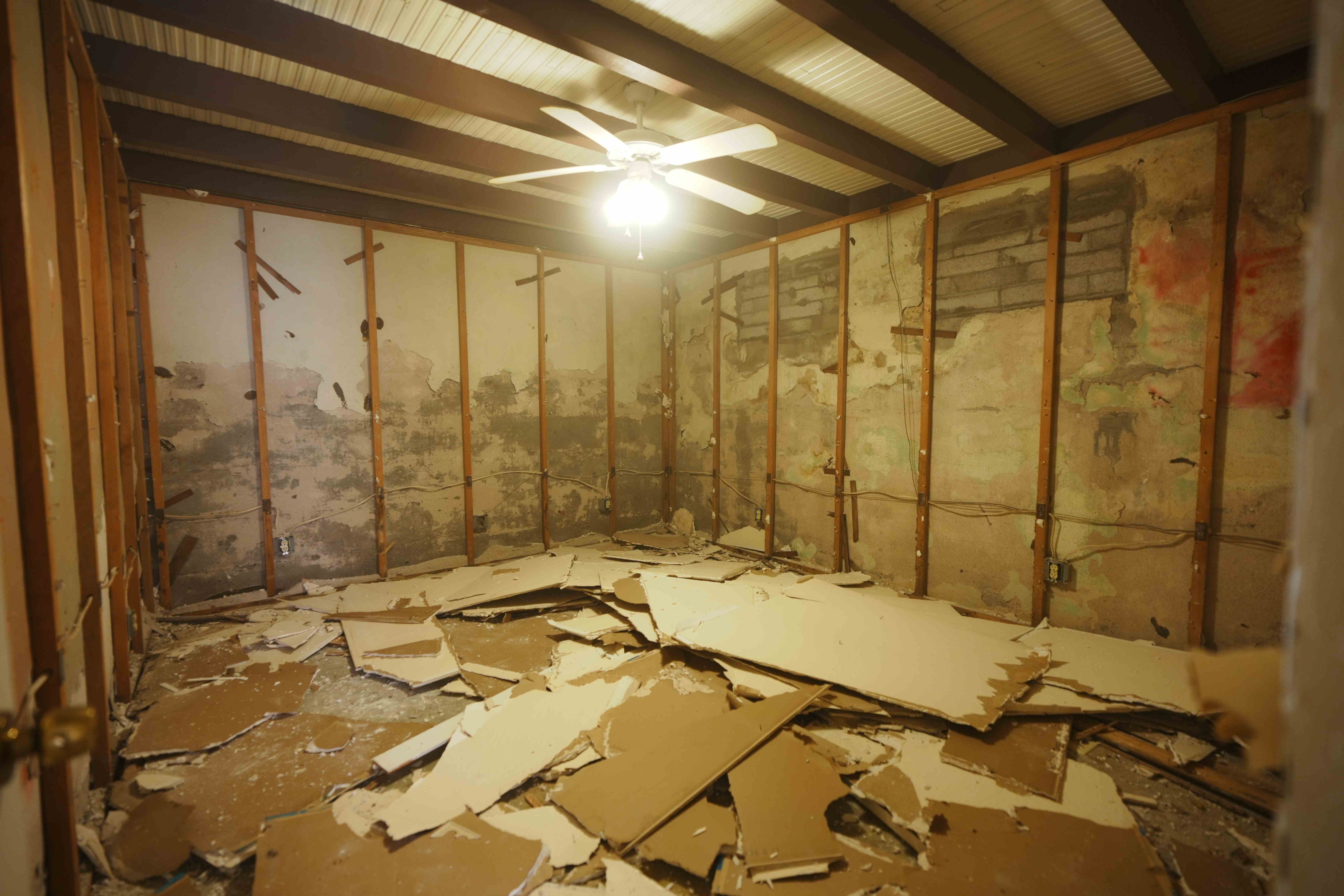 Large Space Demolition Phase