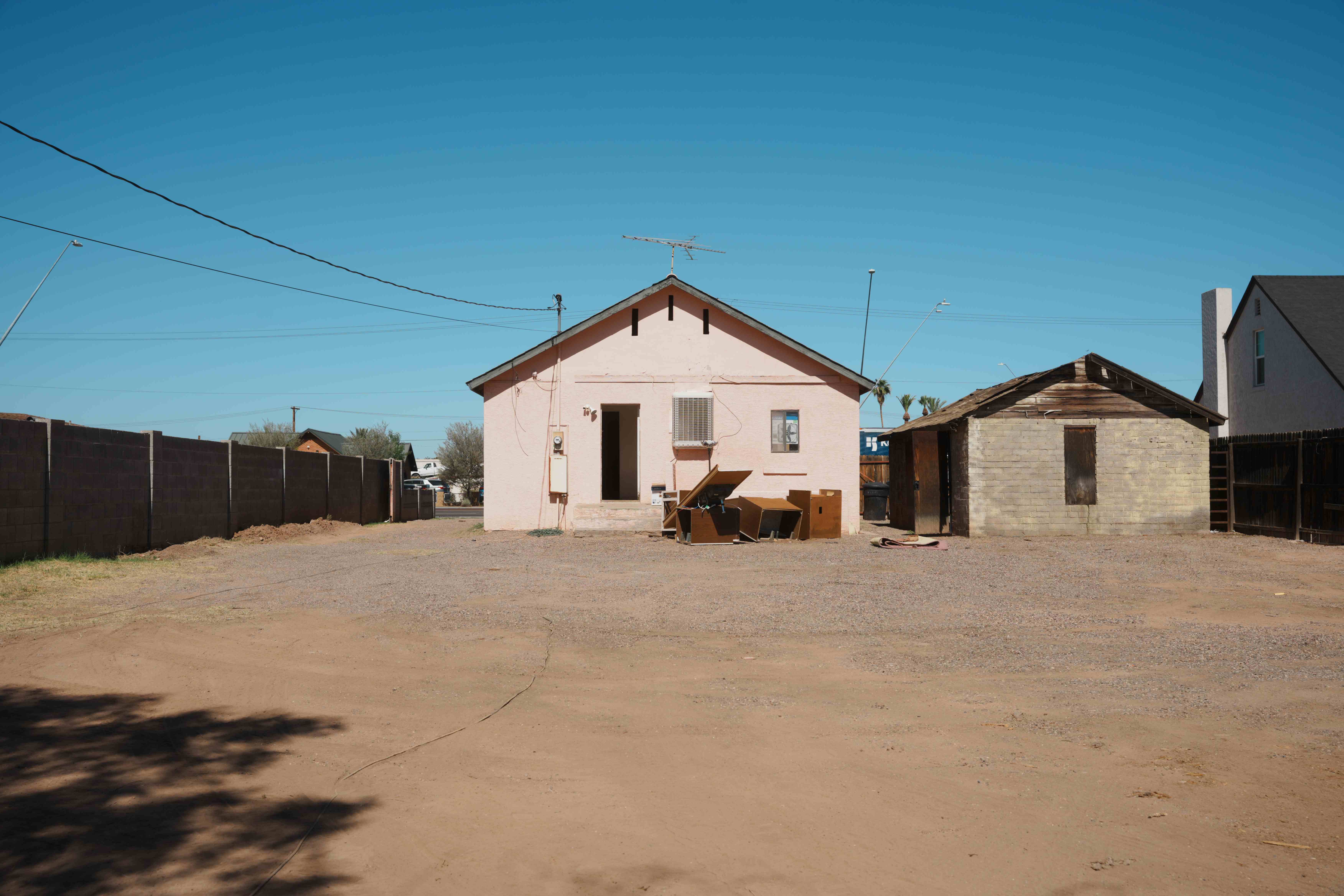 Exterior Demolition Area