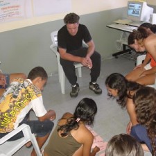 Gruppenrunde im Schulungsraum