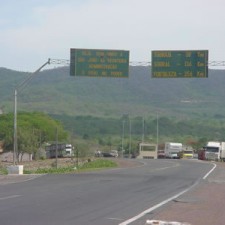 Autobahnkreuz in Brasilien