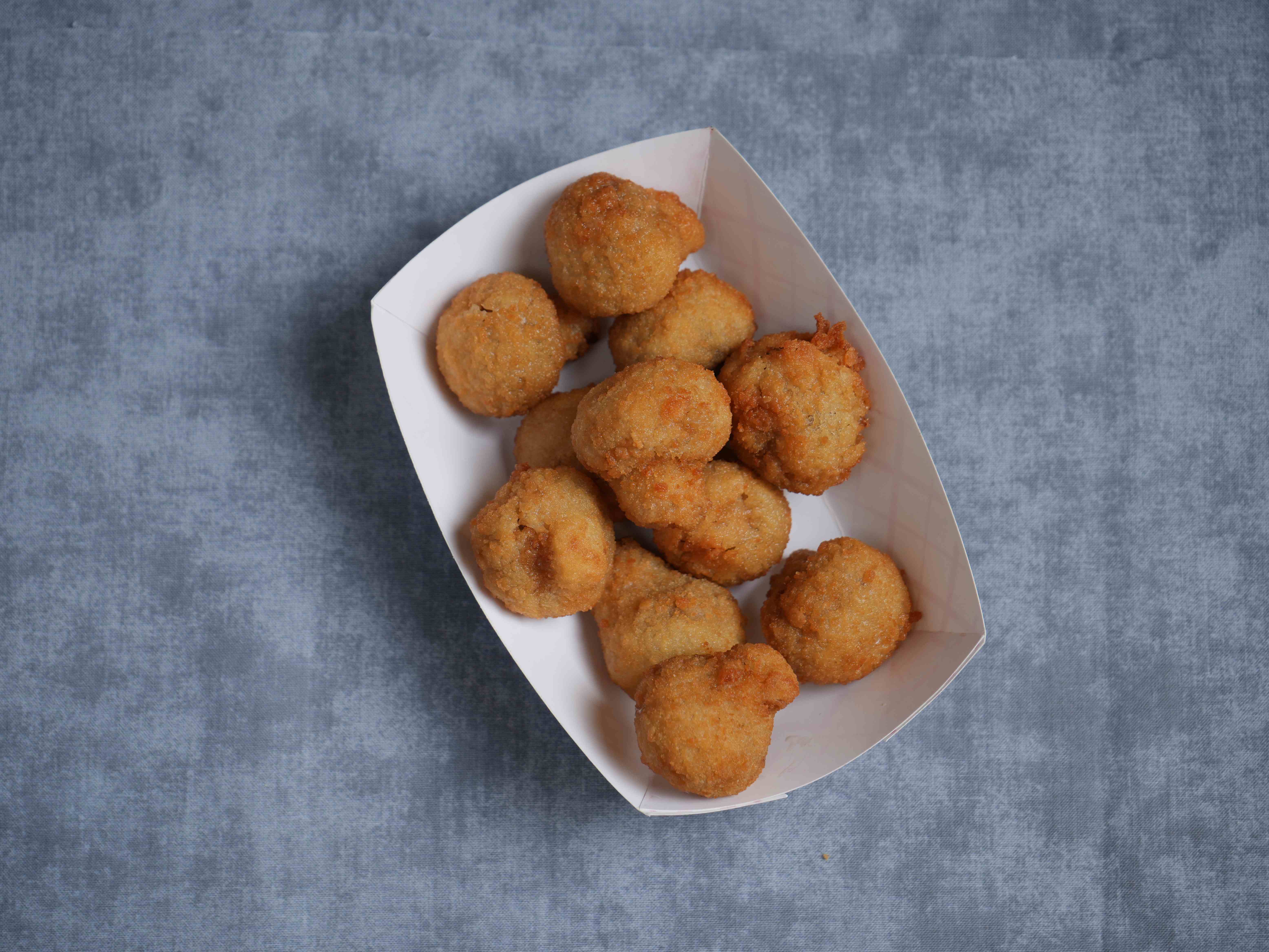 Crispy fried mushrooms