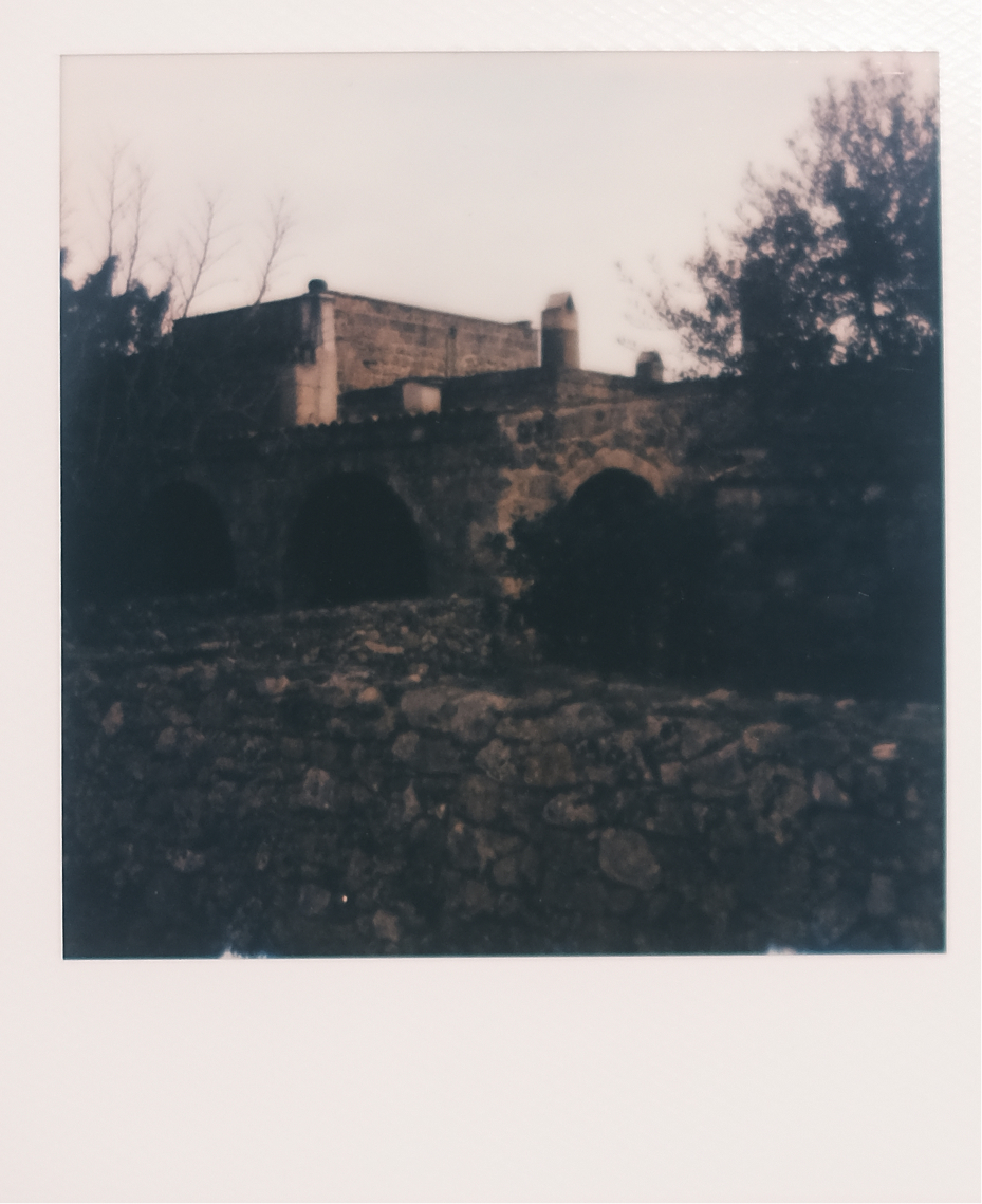 Historic Italian architecture at dusk