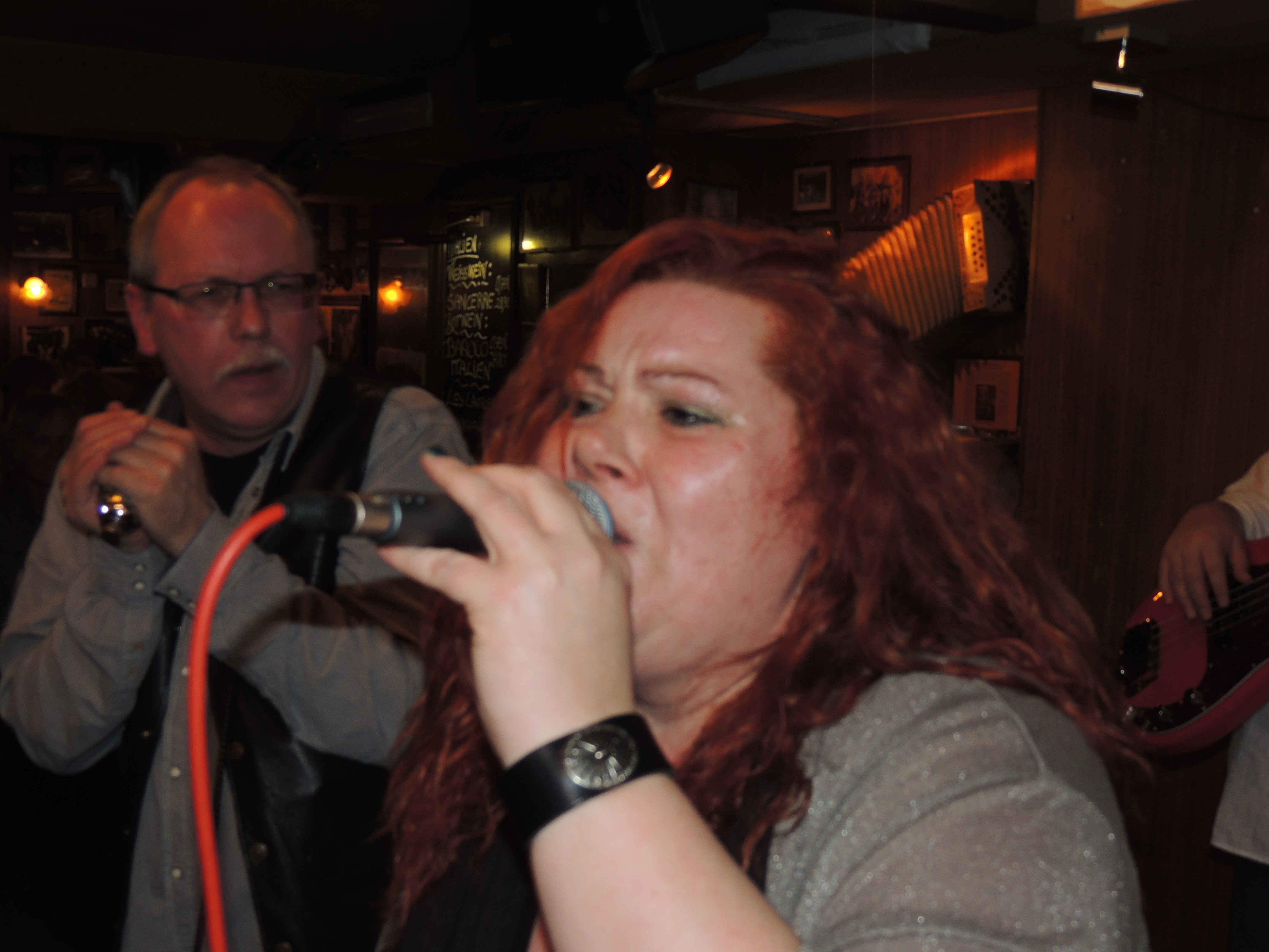 Second Life Blues Band - Saengerin und Mundharmonika