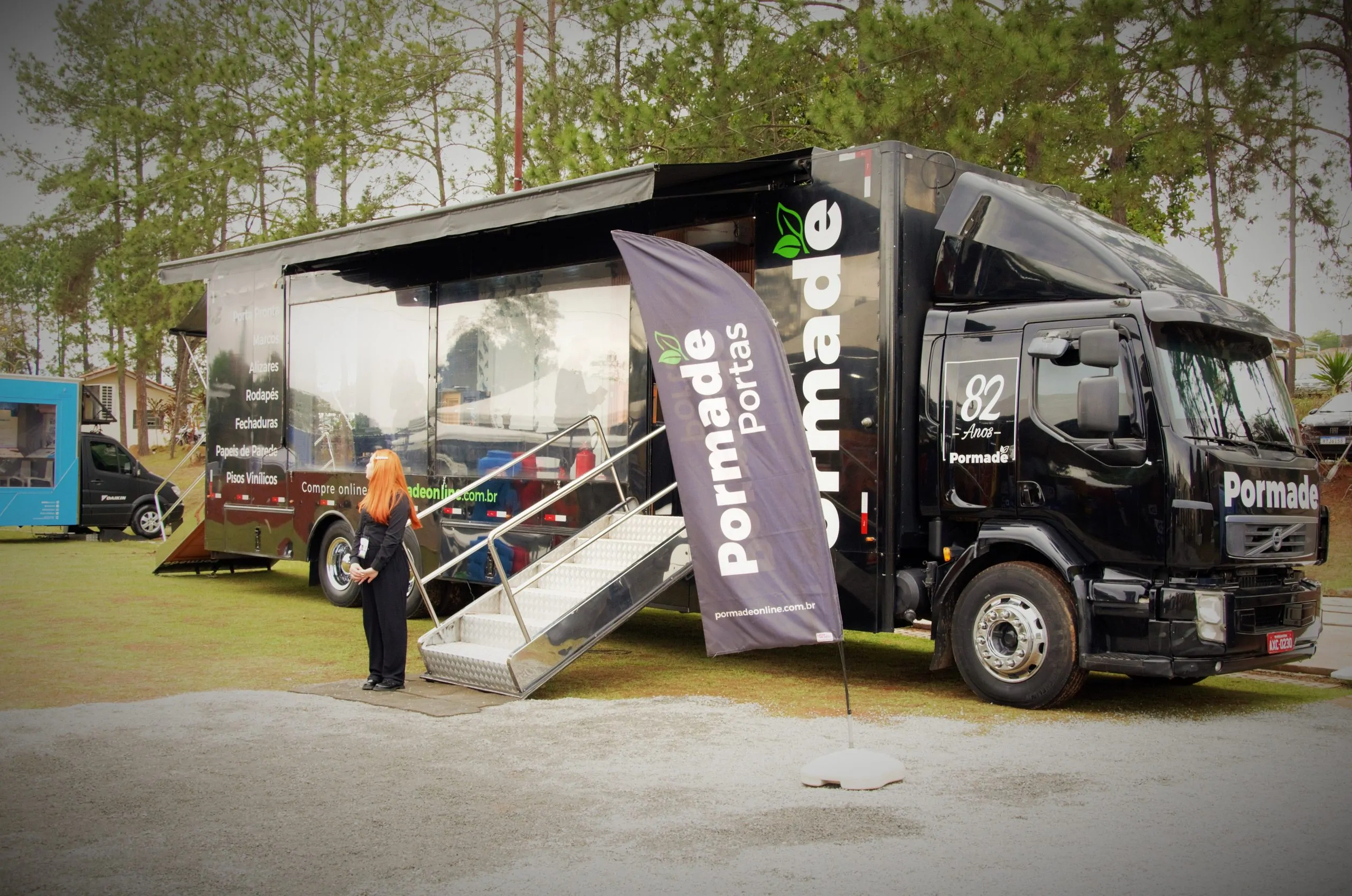 Caminhão de expositor