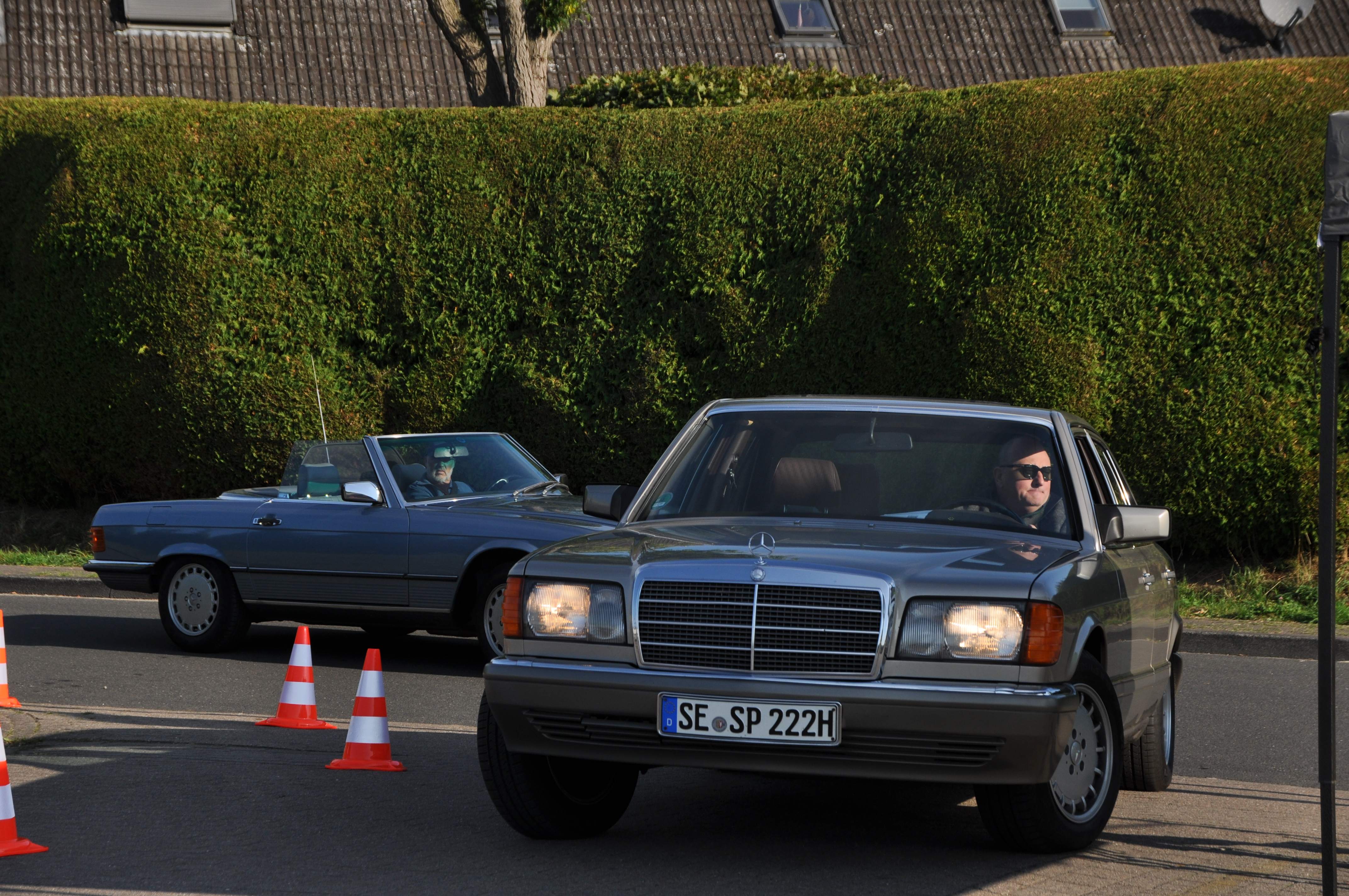 Mercedes W126 S-Klasse und SL Roadster