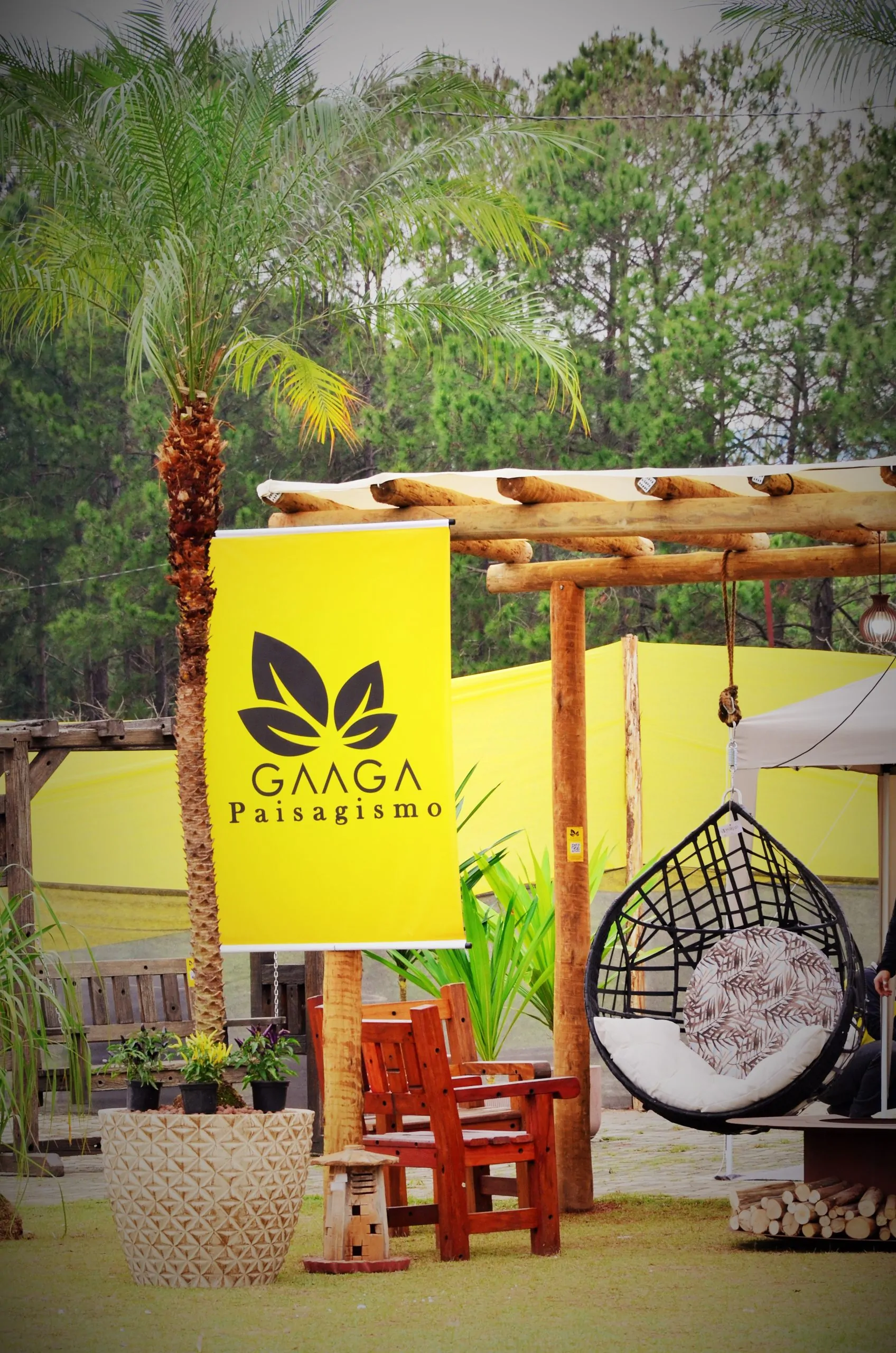 Estande de expositor na ConstruExpo