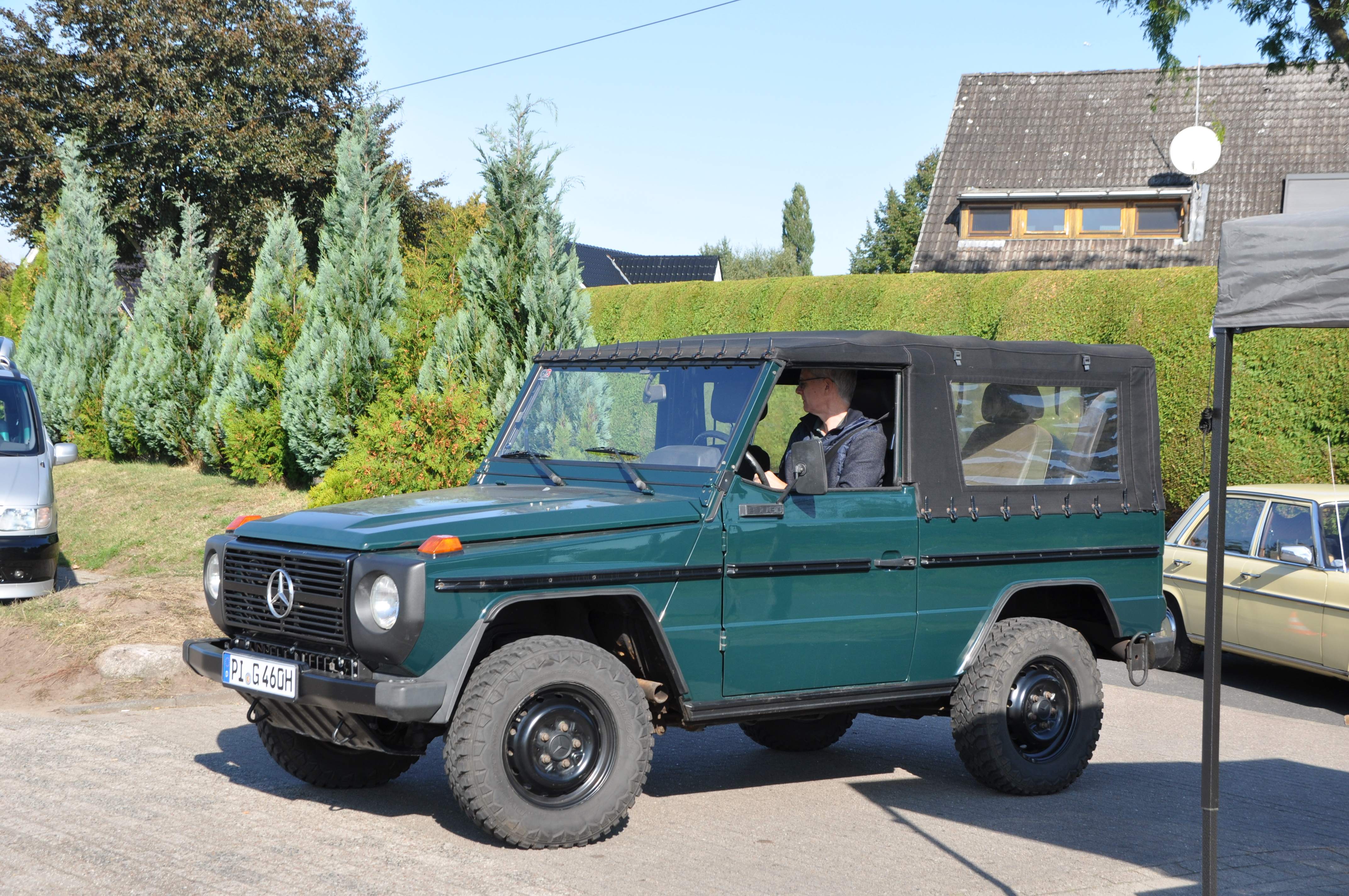 Mercedes 230 SL Automatic Schriftzug