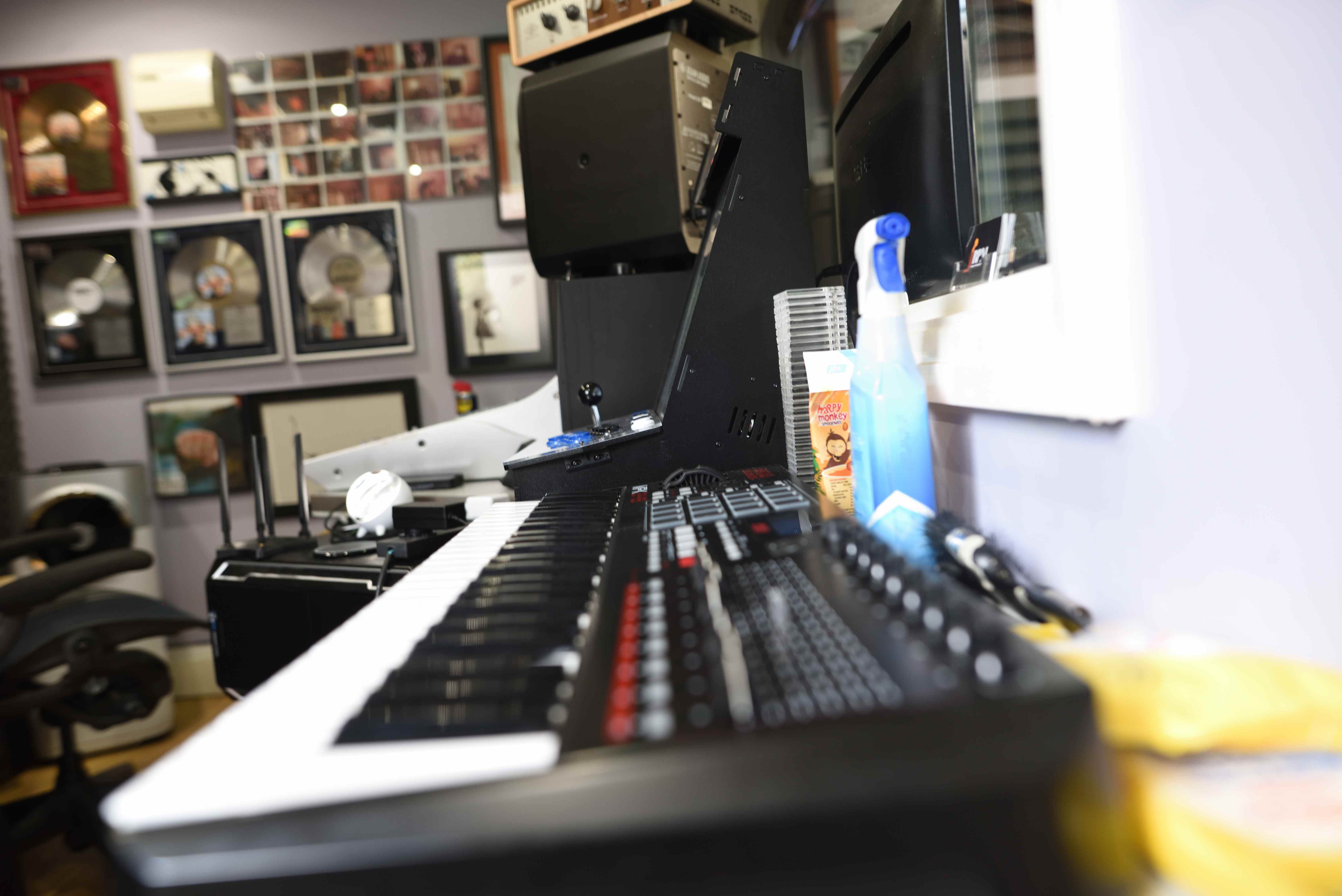 Keyboard and platinum records