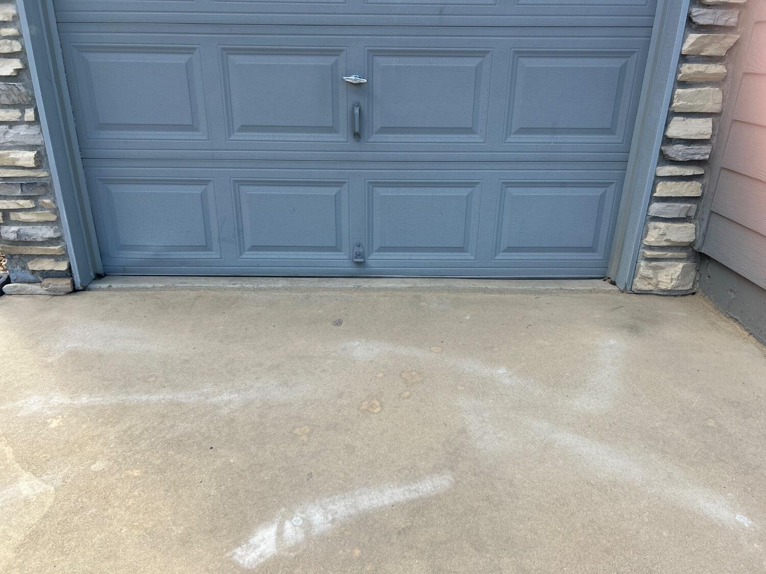 Garage Apron Leveling - After