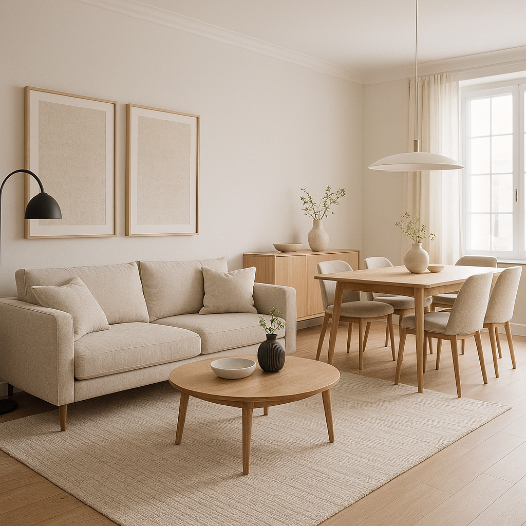 Sala de Estar - Apartamento 65m² - Depois da transformação