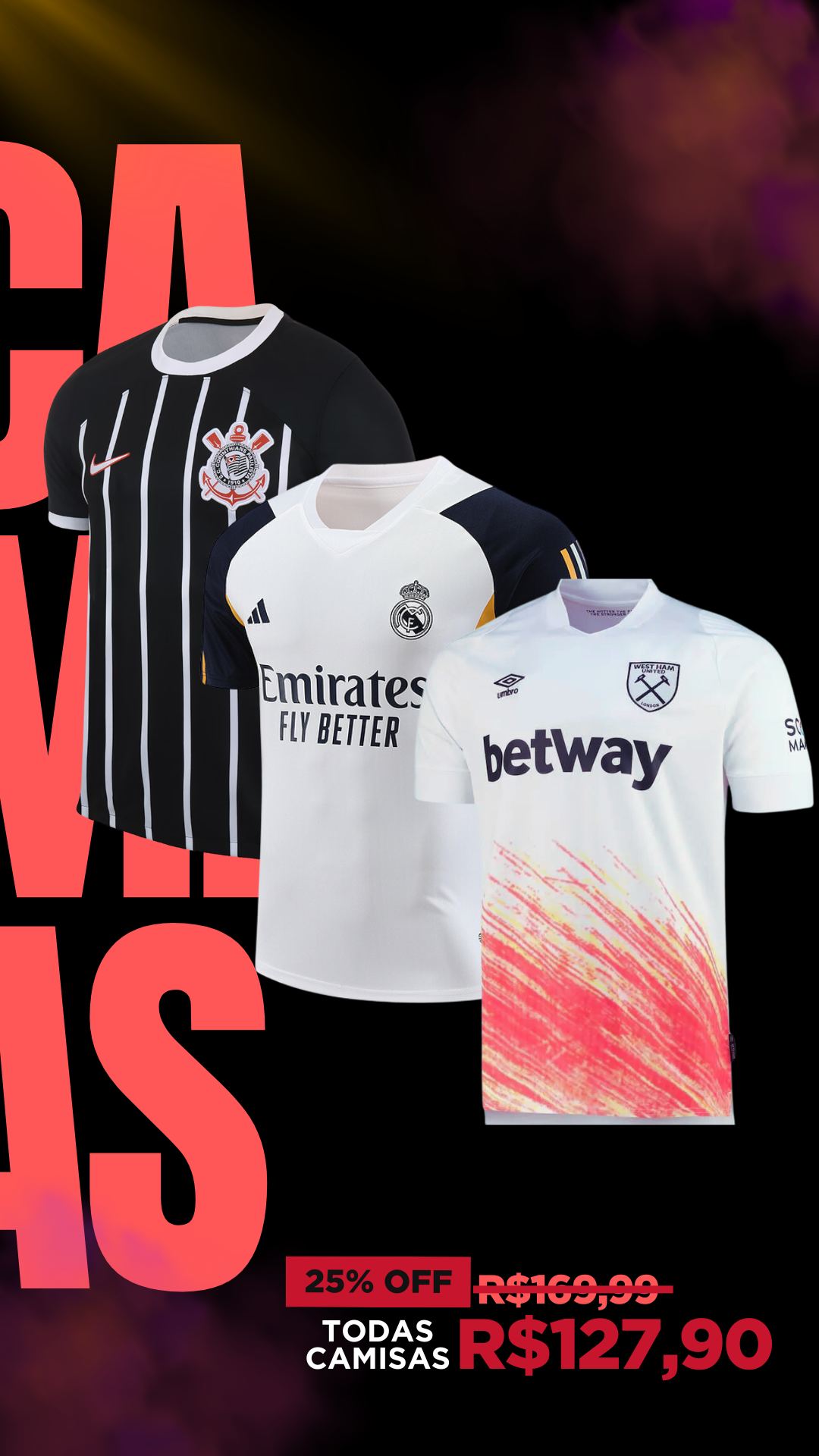 Camisas — Story Promocional