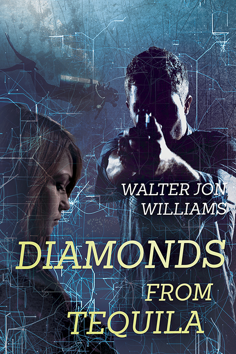 Cover of Diamonds from Tequila by Walter Jon Williams