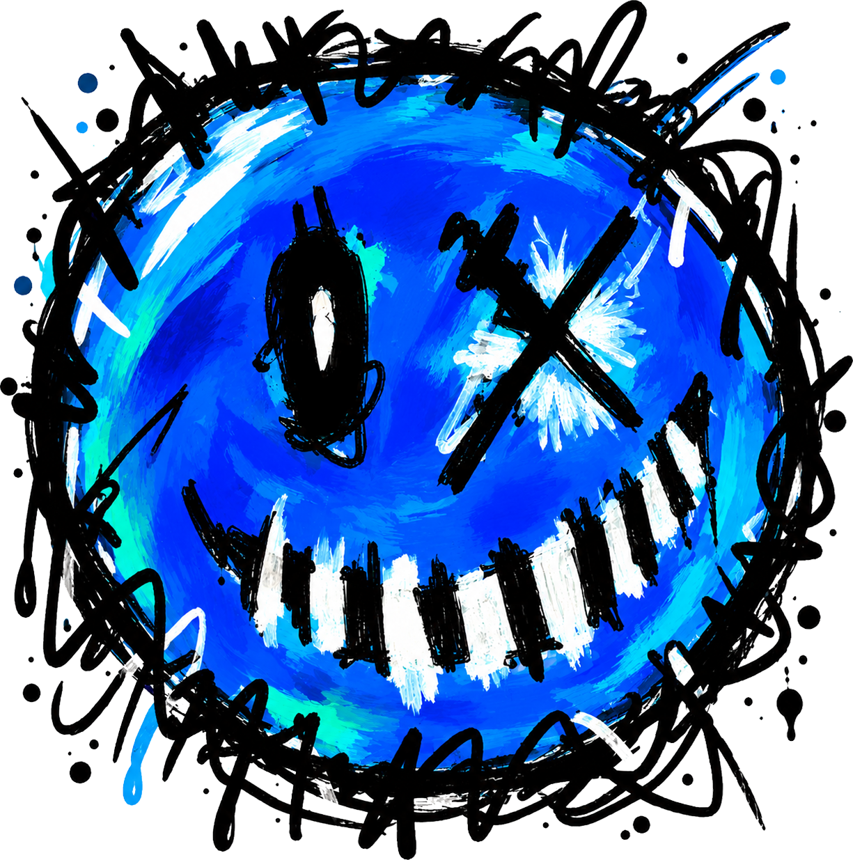 Distracted emotion character