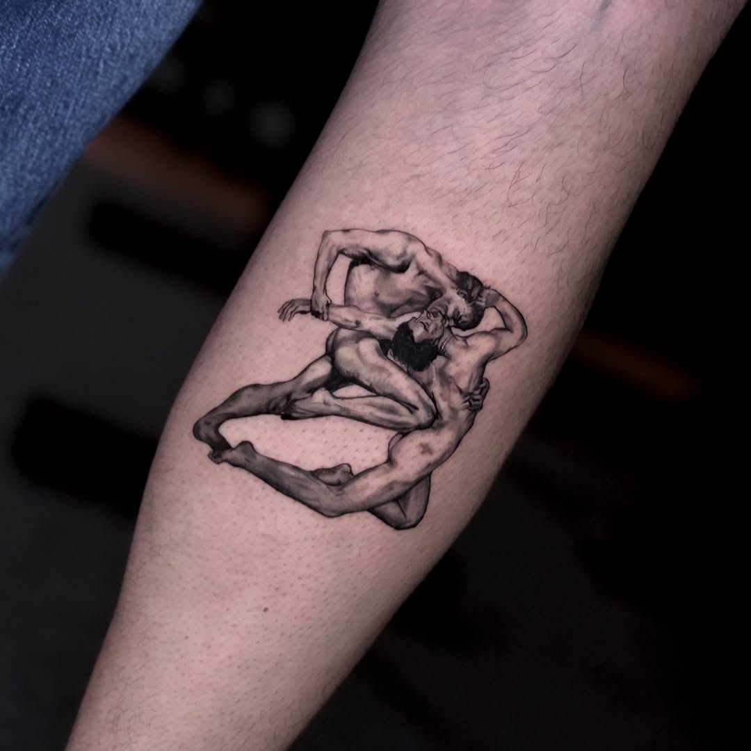 Tatuagem de realismo Divina Comédia