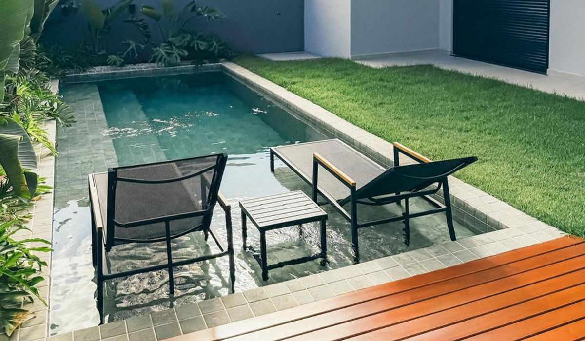 Linha Dream - Piscina com área de descanso