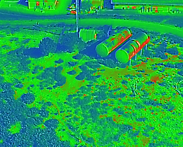 Thermal drone imaging