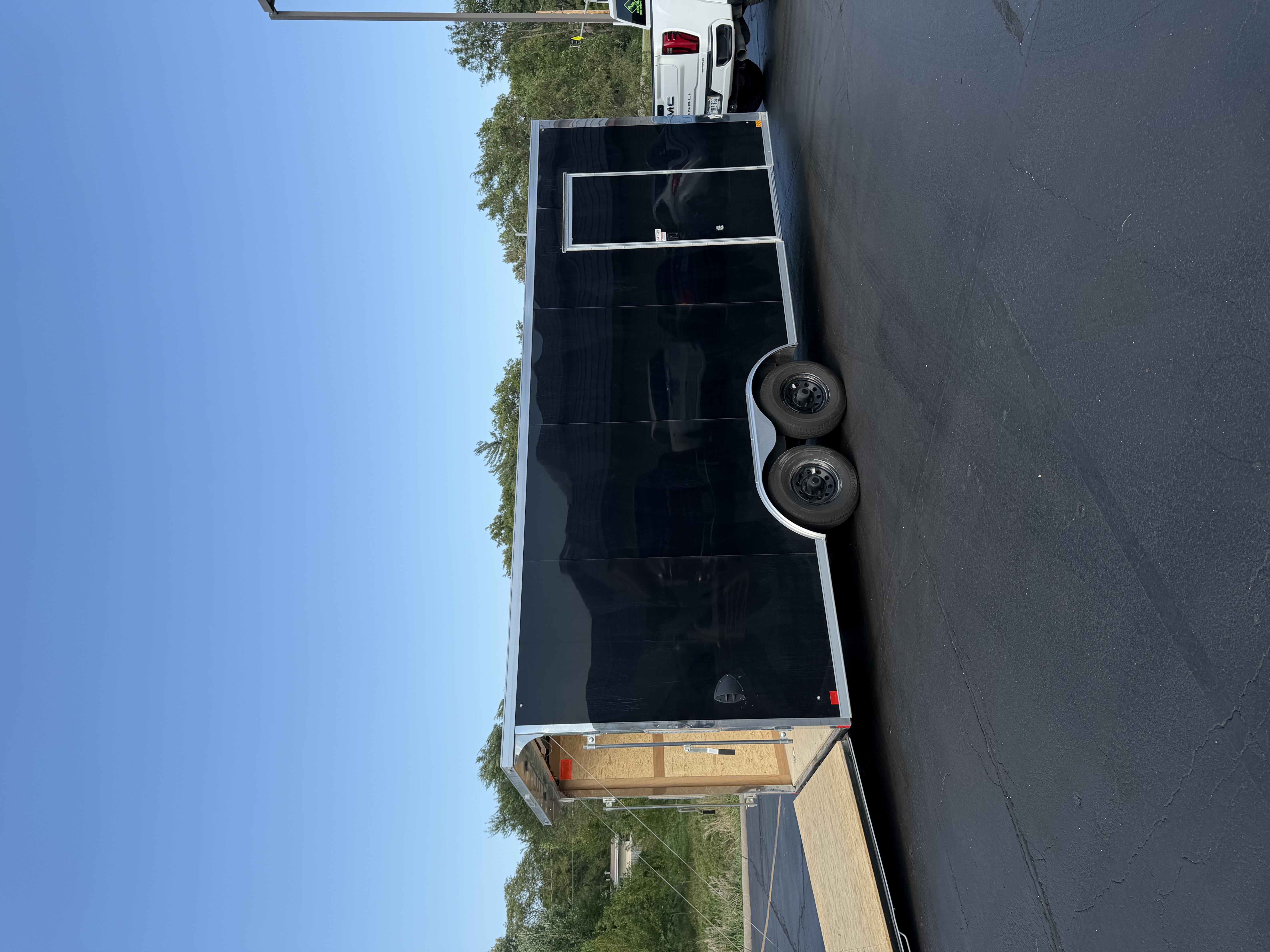 SMS Trailer rentals enclosed trailer available for rent in Lincoln, Nebraska