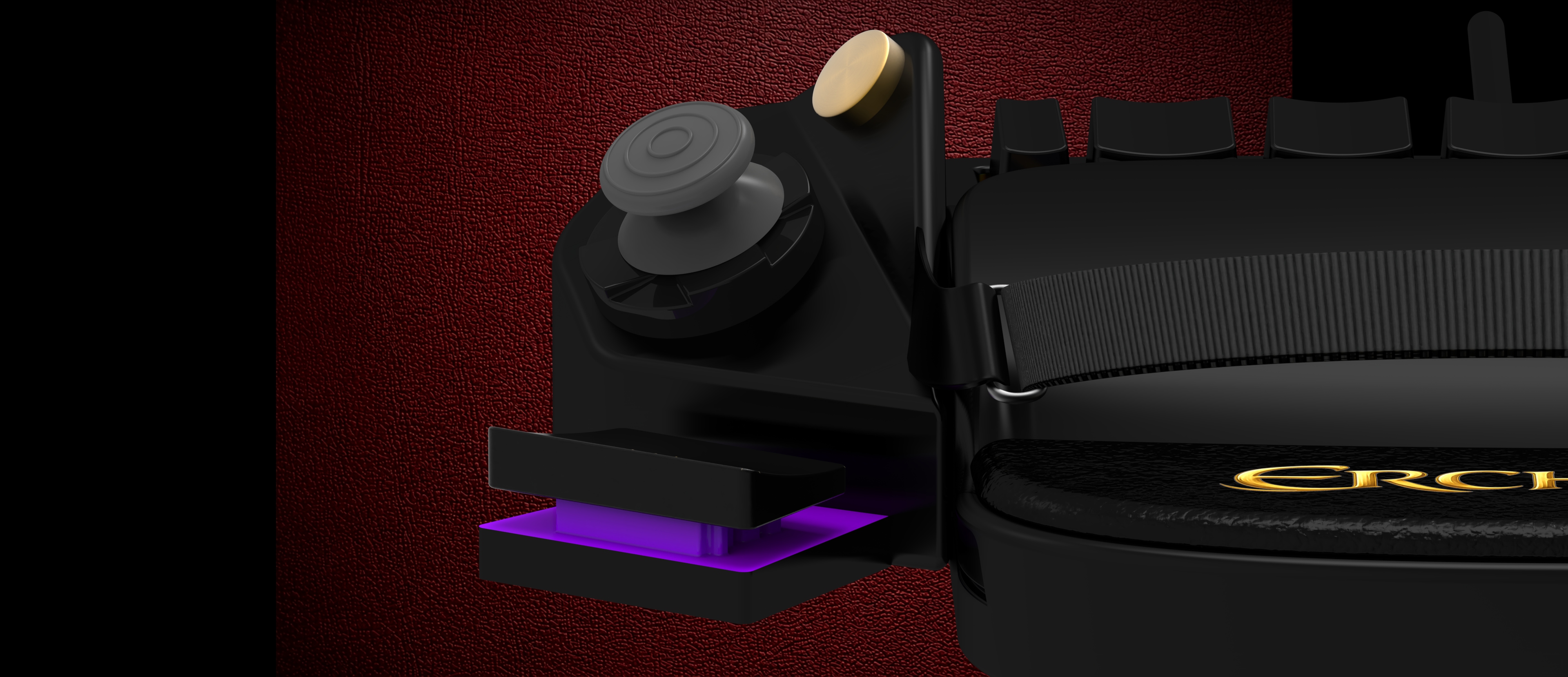 ERCHAM MK1 - Left joystick module detail