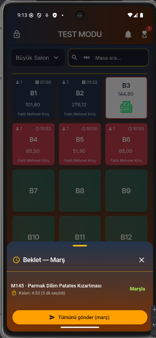 RestroidAPP Beklet-Marş
