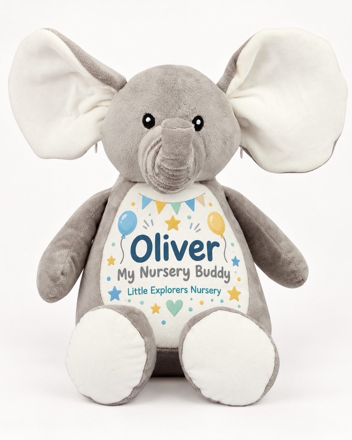Personalised Plush Elephant — view 2