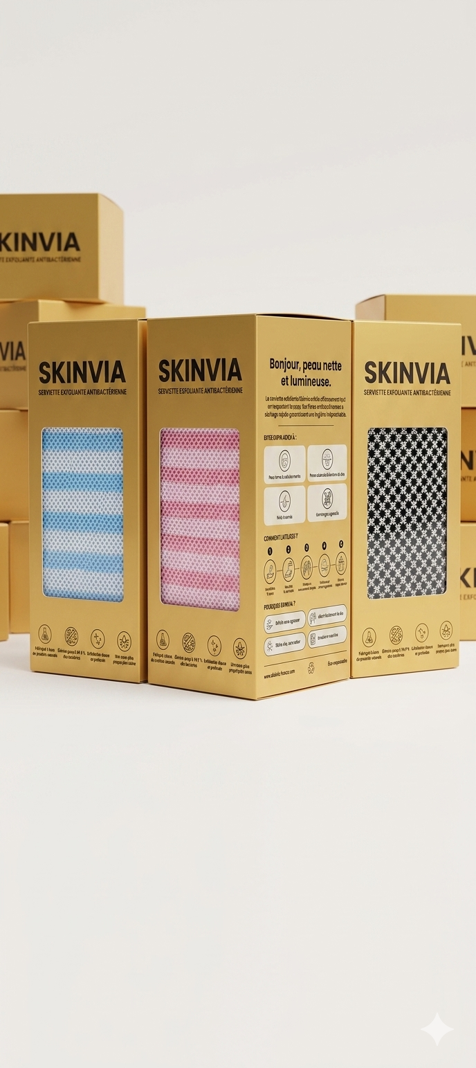 Présentoir SKINVIA