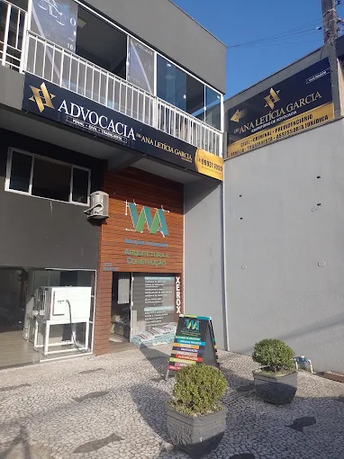 Fachada do escritório em Matinhos