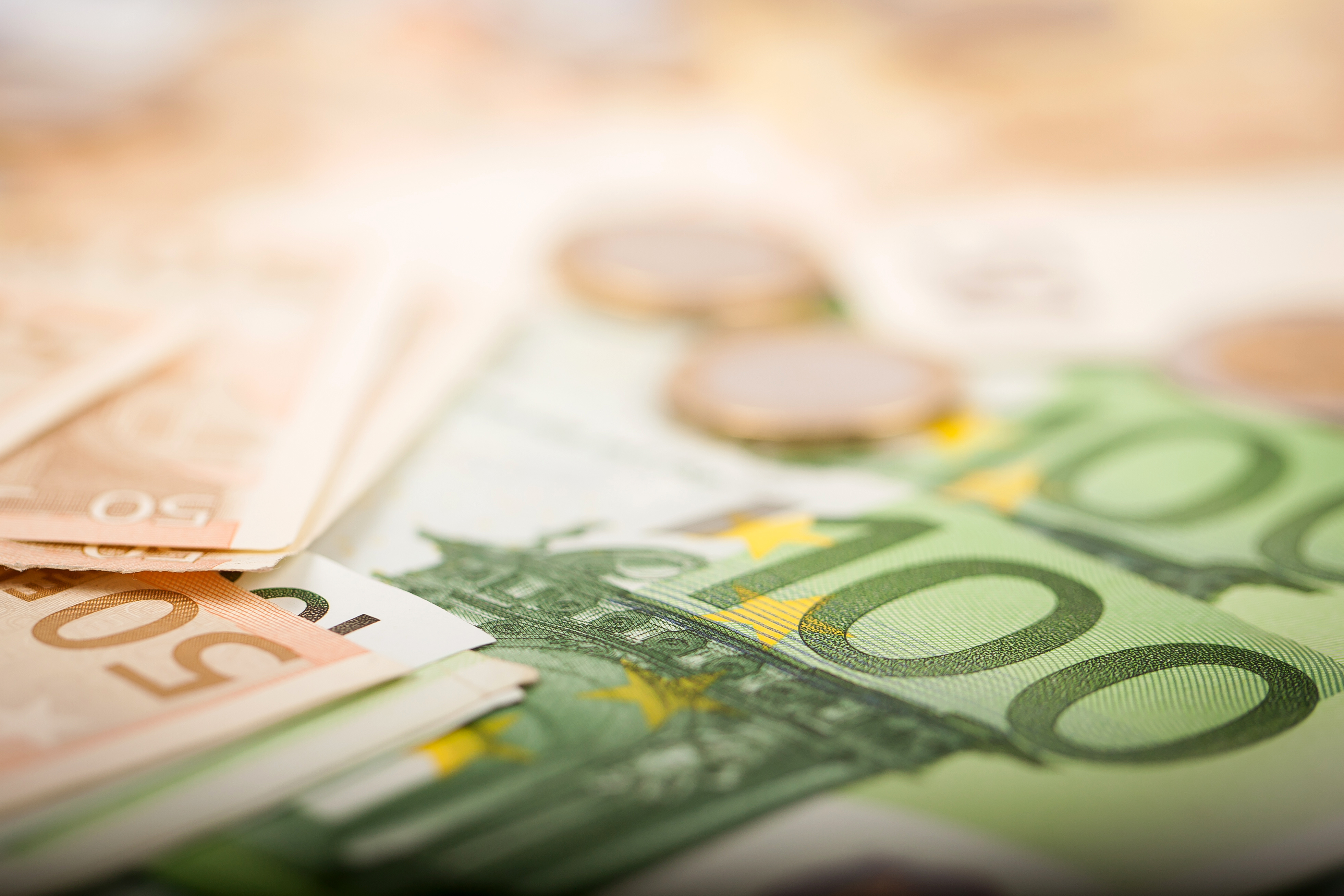 Euro Banknoten – Umzugskosten von Berlin nach England
