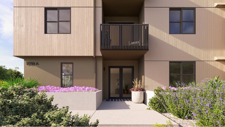 Pine & Prairie exterior entrance