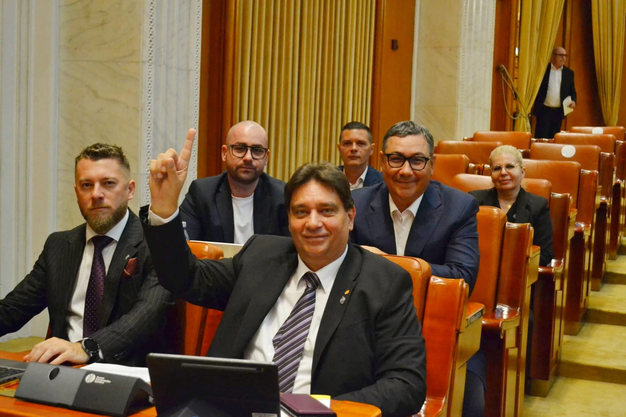 Grupul Parlamentar UPR în plenul Camerei Deputaților