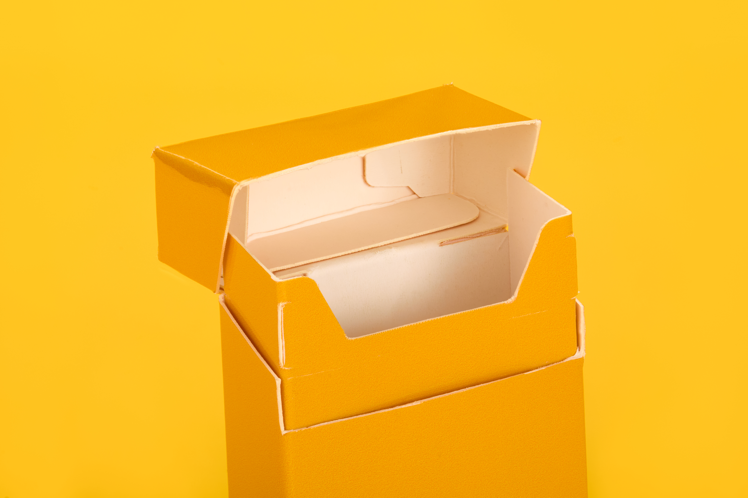 Peel N Tear box fully opened showing interior