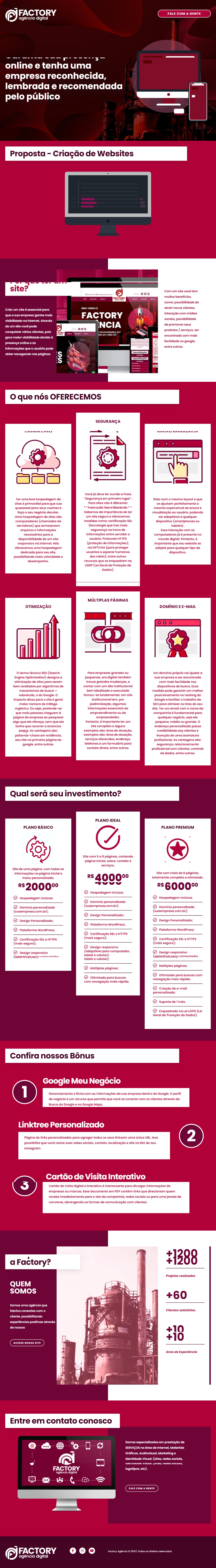 Agencia Digital - Sites