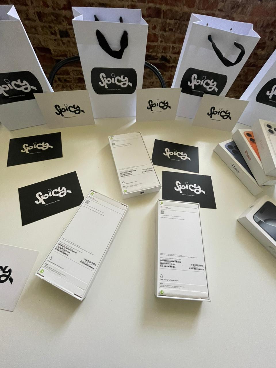 Productos y packaging Spicy