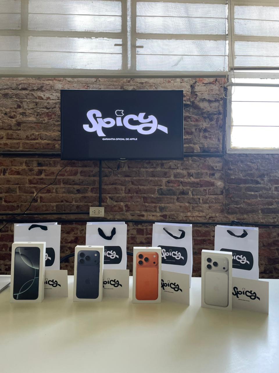 Display de productos Spicy