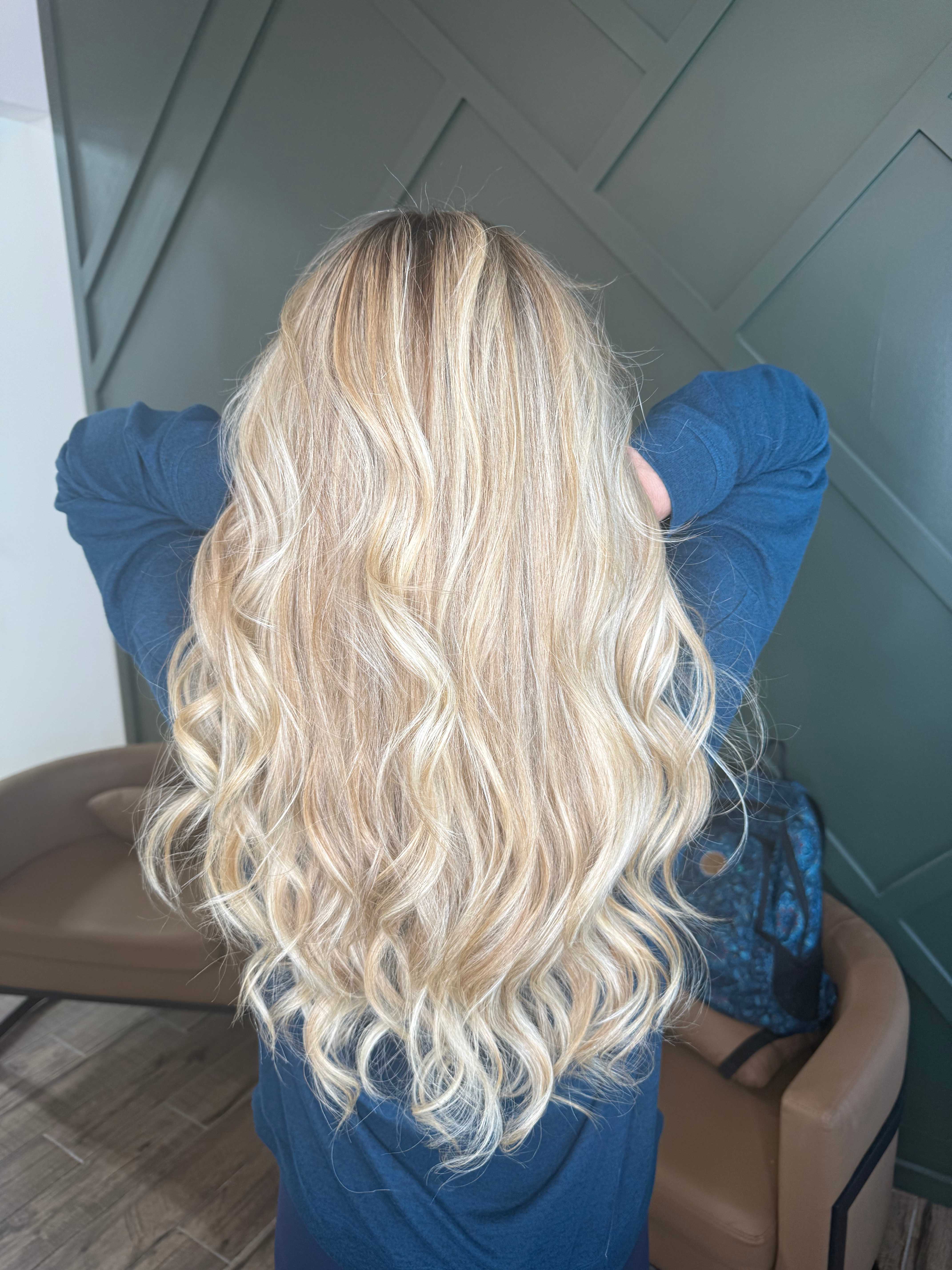 Beautiful balayage hair result