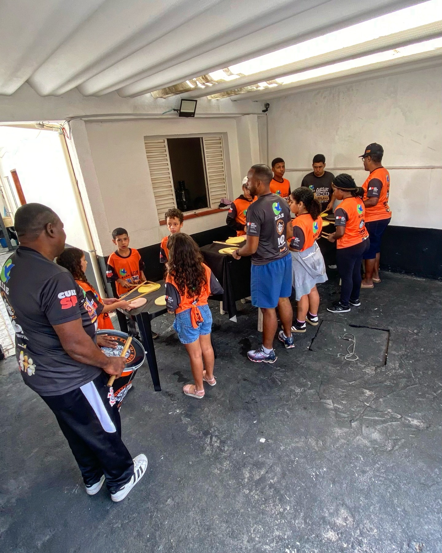 Oficina prática percussiva de desenvolvimento