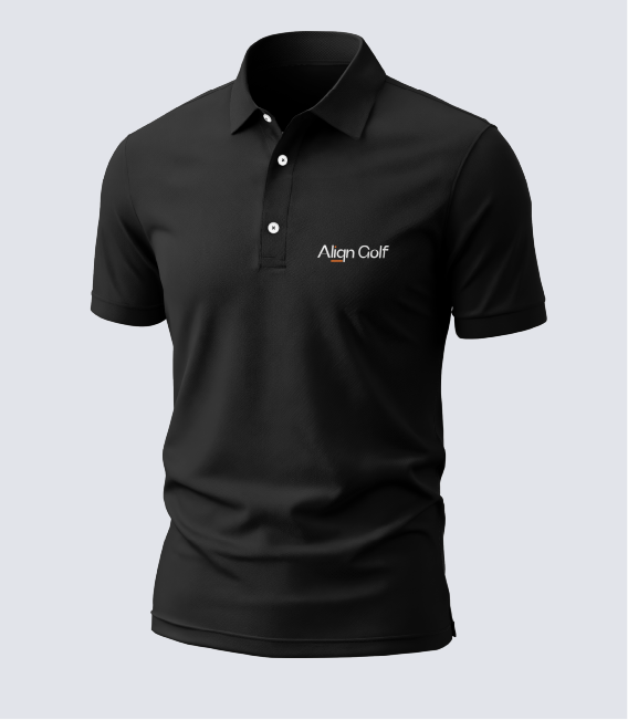 Fairway Black polo shirt