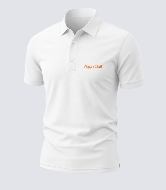 Fairway White polo shirt