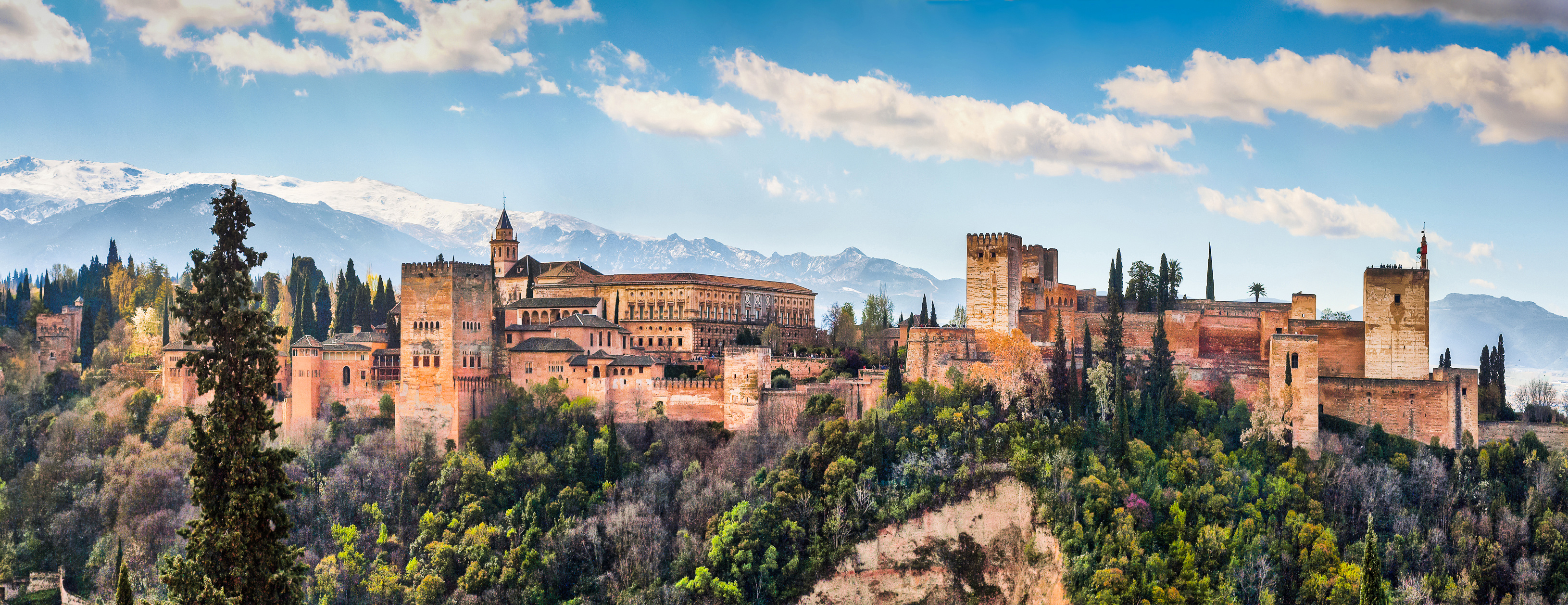 Alhambra in Granada, Andalusien – Umzug nach Spanien