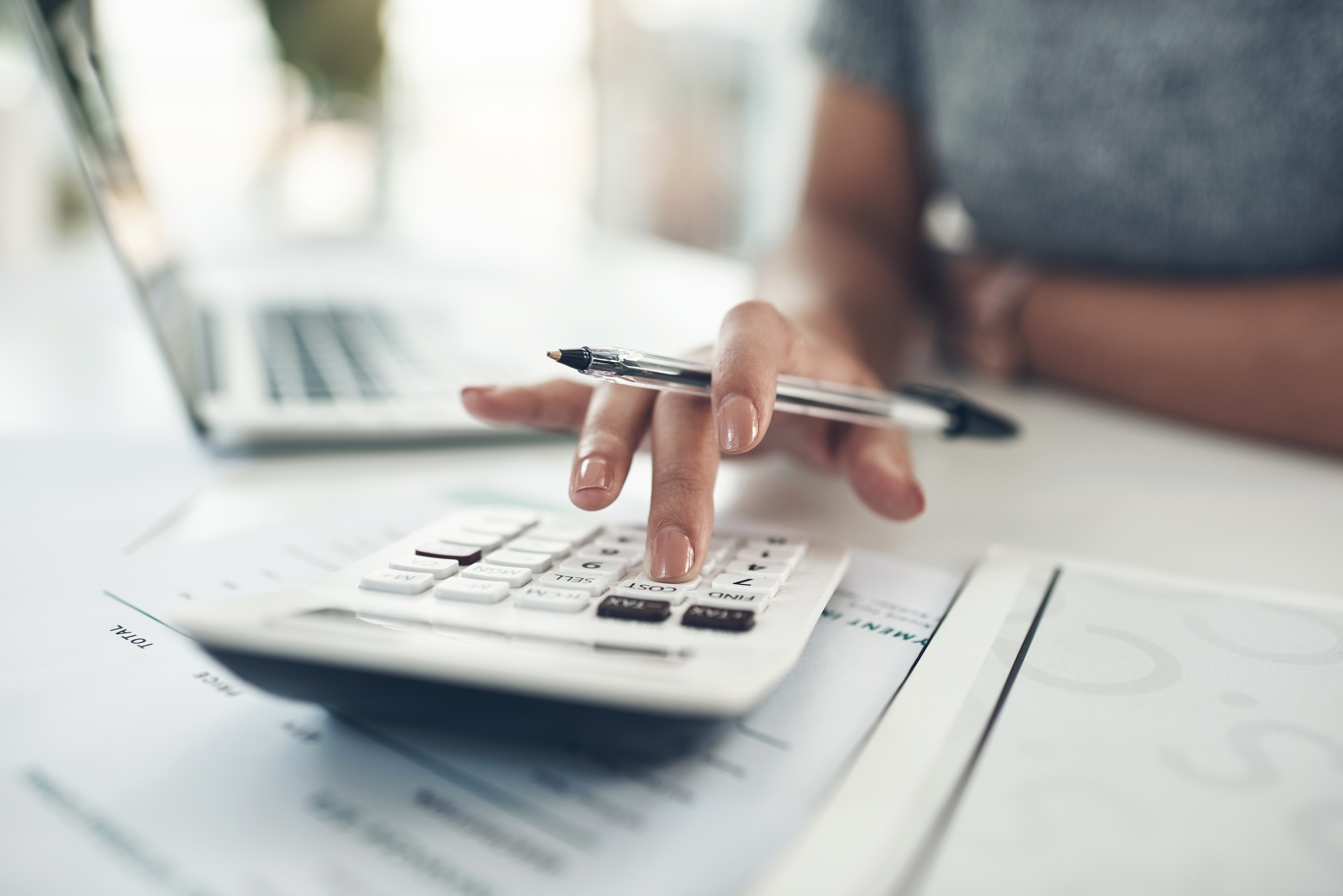 Finance planning - Kostenaufbau