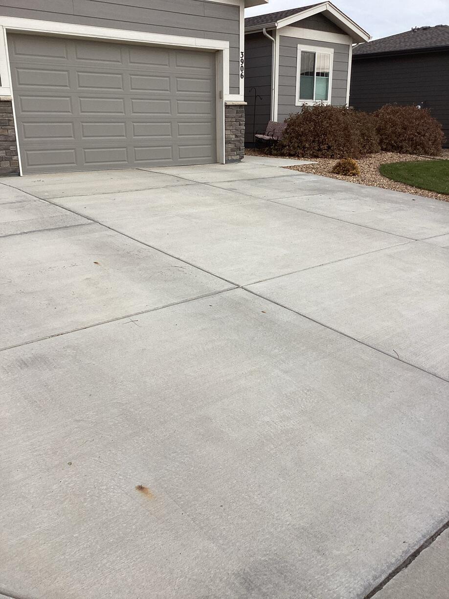 Driveway Leveling - Before