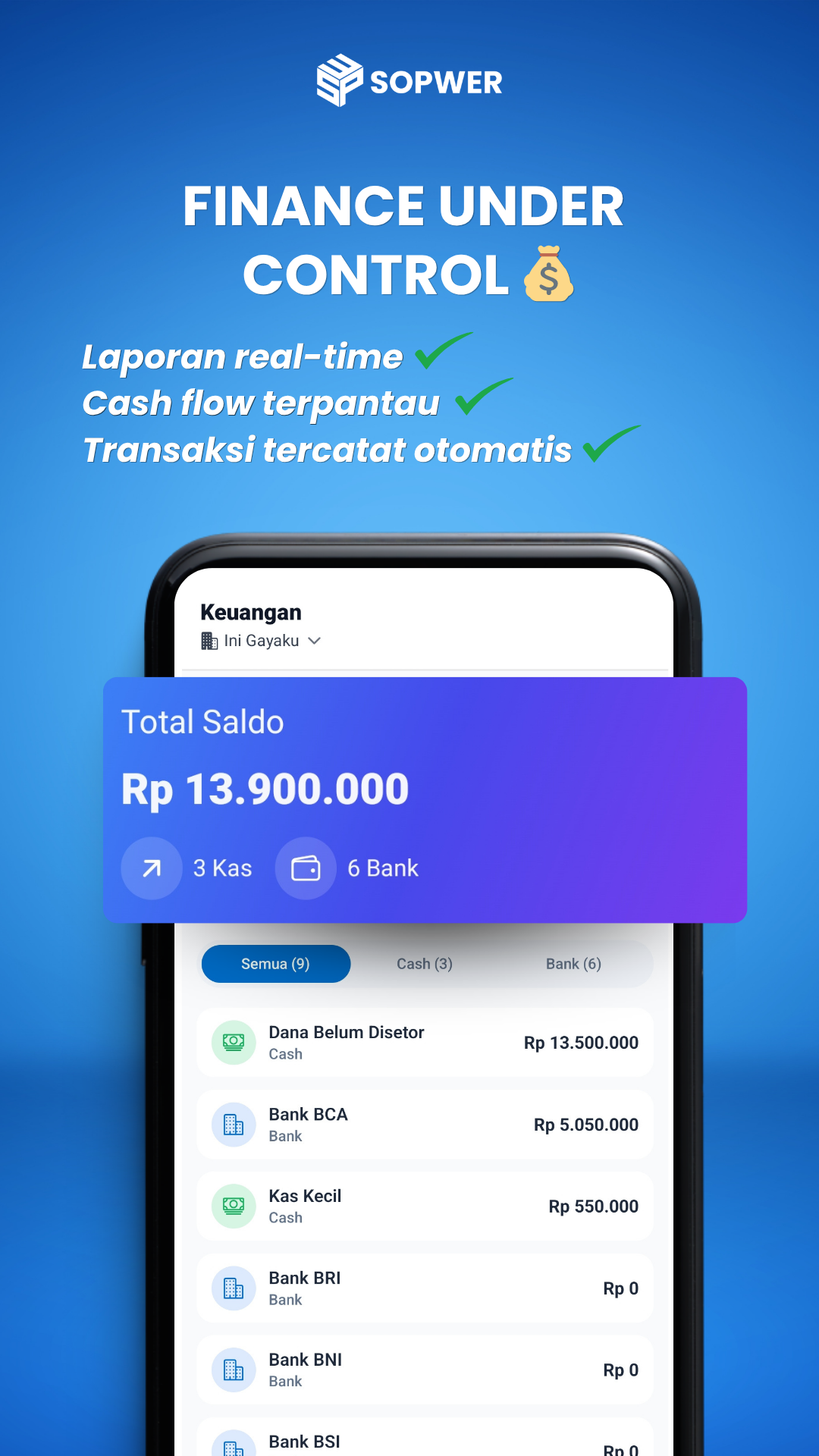 Finance Under Control