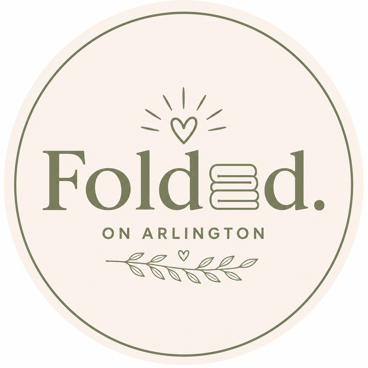 Folded on Arlington Logo