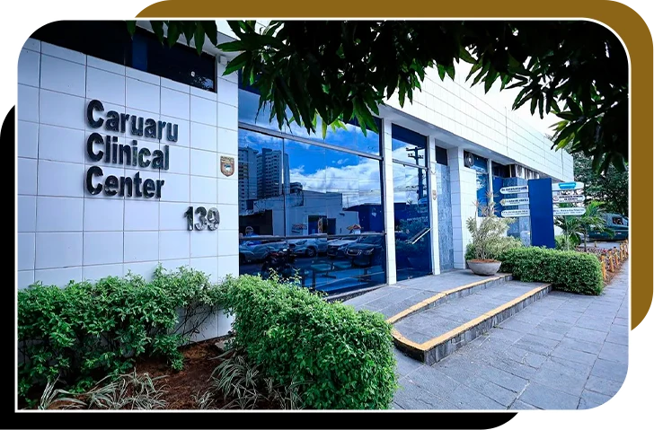 Fachada do Caruaru Clinical Center – sede do Laboratório Incito
