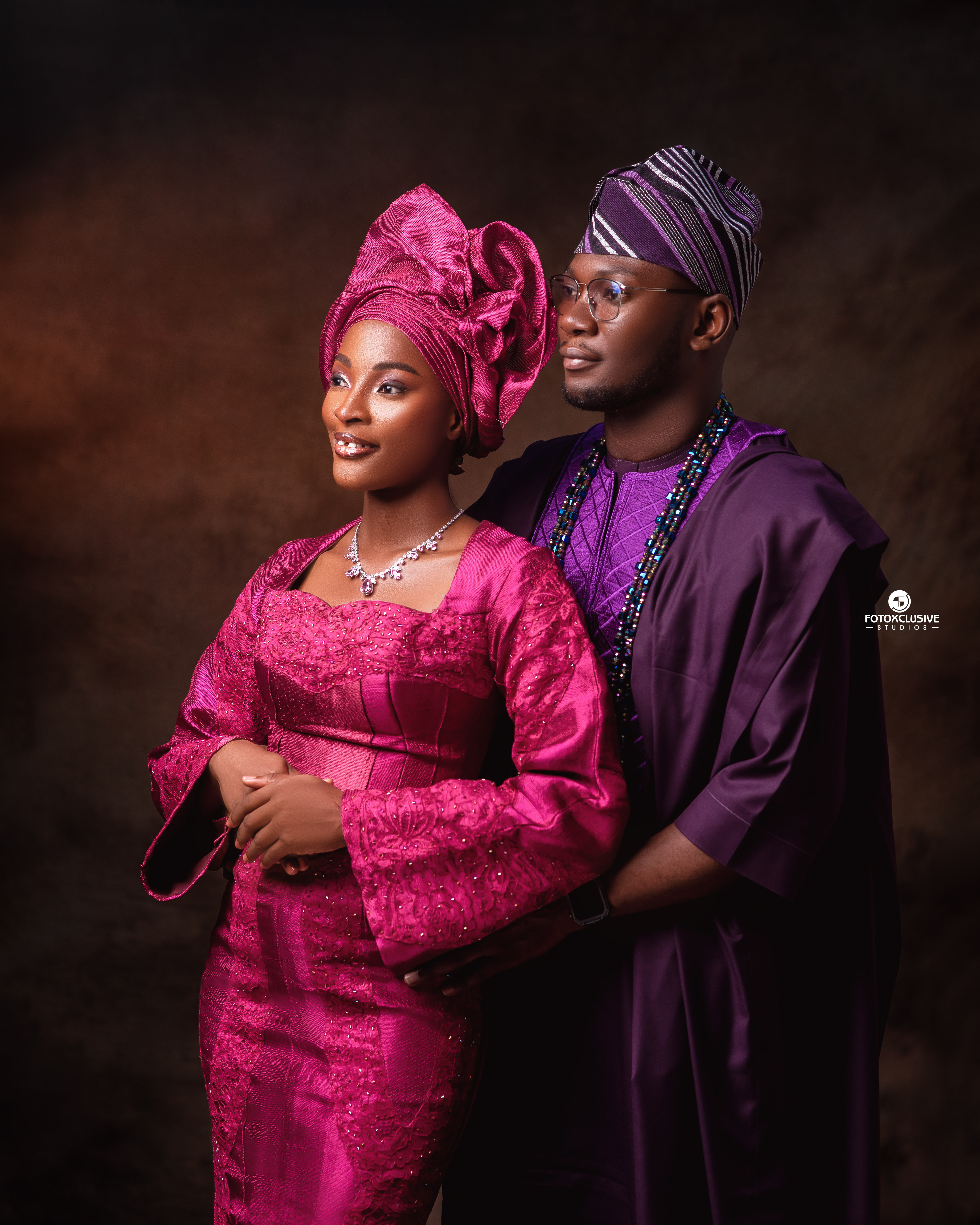 Joy & Kelechi - Traditional engagement portraits