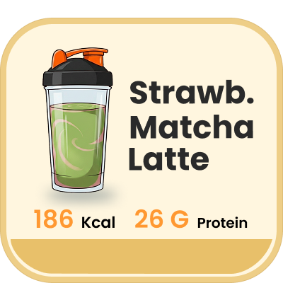Strawberry Matcha Latte